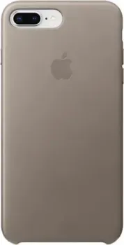 Apple Leather Case для iPhone 8 Plus / 7 Plus Taupe