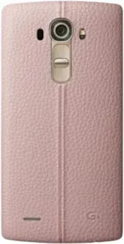 LG Genuine Leather Back для LG G4 (розовый)