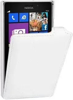 Tetded для Nokia Lumia 925 (флип, белый)