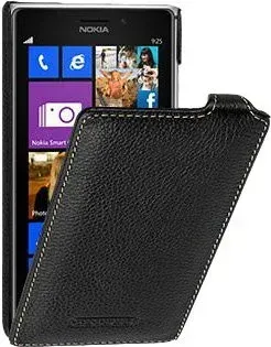 Tetded для Nokia Lumia 925 (флип, черный)