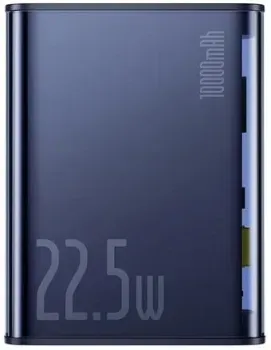 Baseus Explorer Series Digital Display Fast Charge 22.5W 10000mAh (синий)