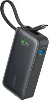 Anker Nano Power Bank Built-in USB-C A1259 30W 10000mAh (черный)