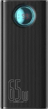 Baseus Amblight Digital Display Fast Charge Power Bank 65W 26800mAh (черный)