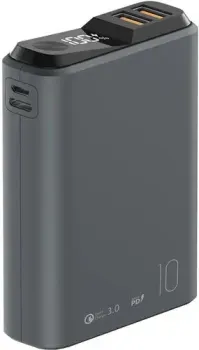 Olmio QS-10 10000mAh (темно-серый)
