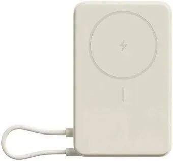 Xiaomi Magnetic Power Bank with Built-in Stand WPB1007Z 10000mAh (бежевый, международная версия)