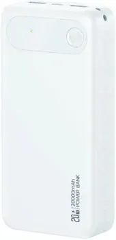Usams CD251 PB80 20000mAh (белый)