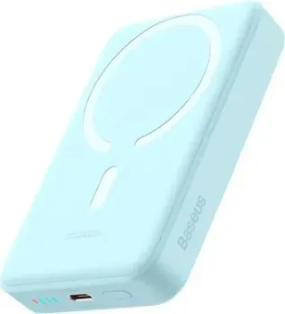 Baseus Magnetic Mini Wireless Fast Charge Power Bank 30W 10000mAh (голубой)