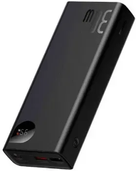 Baseus Adaman Metal Digital Display Fast charge 20000mAh (черный)