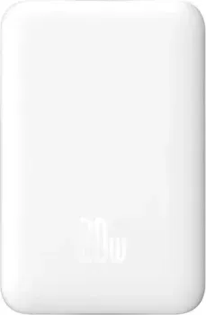 Baseus Magnetic Mini Air Wireless Fast Charge Power Bank 20W 6000mAh (белый, китайская версия)