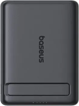 Baseus PicoGo AM31 Mini Magnetic Power Bank with Stand 20W 5000mAh (черный)