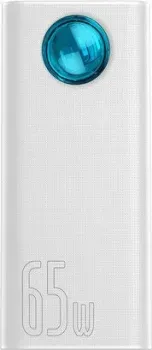 Baseus Amblight Digital Display 65W 30000mAh (белый)