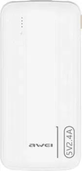 Awei P20K 10000mAh (белый)