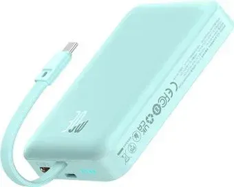 Baseus Magnetic Fast Charge Power Bank Type-C Edition 30W 10000mAh (мятный)