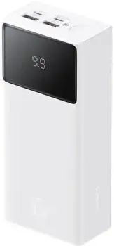 Baseus Star-Lord Digital Display Fast Charging Power Bank 30000mAh 65W (белый)