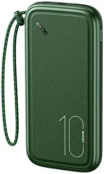 Usams US-CD150 PB56 10000mAh (зеленый)