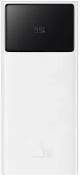 Baseus Star-Lord Digital Display Fast Charge Power Bank 30000mAh (белый)