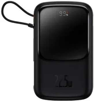 Baseus Qpow Pro Digital Display Fast Charge 10000mAh (черный)