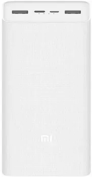 Xiaomi Mi Power Bank 3 PB3018ZM 30000mAh (белый)