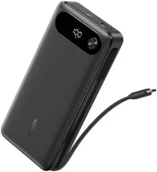 Anker Power Bank Built-in USB-C A1383 87W 20000mAh (черный, китайская версия)