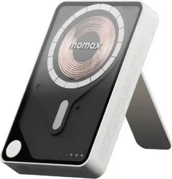 Momax 1-Power X Pro+ Magnetic Built-In USB-C IP132 10000mAh (белый)