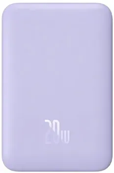 Baseus Magnetic Mini Wireless Fast Charge Power Bank 10000mAh 20W (сиреневый)
