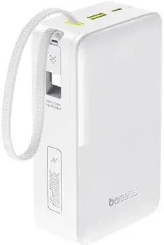 Baseus EnerFill FC51 Bipow2 Pro Power Bank 30000mAh (белый)