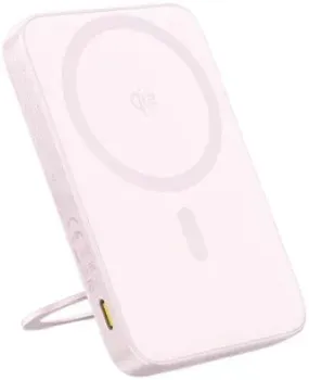 Baseus PicoGo Qi2 Magnetic Power Bank 5000mAh 20W (розовый)
