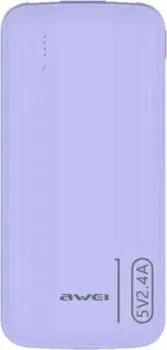 Awei P20K 10000mAh (сиреневый)