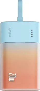 Baseus Popsicle Pocket Fast Charging Power Bank PPKDC05L USB Type-C 5200mAh (оранжевый/голубой)
