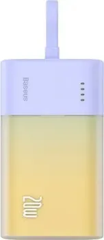 Baseus Popsicle Pocket Fast Charging Power Bank PPKDC05L USB Type-C 5200mAh (сиреневый/желтый)