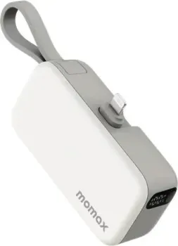Momax 1-Power Mini 3-in-1 Lightning IP130MFI 5000mAh (белый)