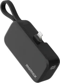 Momax 1-Power Mini 3-in-1 Lightning IP130MFI 5000mAh (черный)