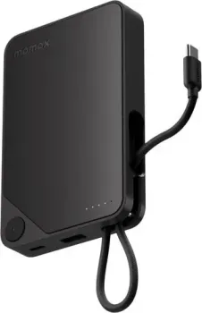 Momax 1-Power X Built-in USB-C IP152 10000mAh (черный)