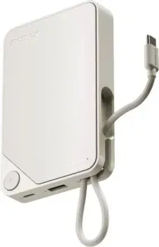 Momax 1-Power X Built-in USB-C IP152 10000mAh (белый)