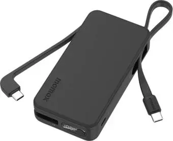 Momax 1-Power Vital+ Built-In USB-C IP138 10000mAh (черный)