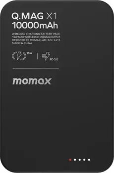 Momax Q.Mag X1 Magnetic IP117A 10000mAh (черный)