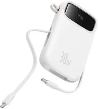 Baseus QPow 2 Power Bank 20000mAh (белый)