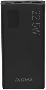 Digma DGPF10A 10000mAh (черный)