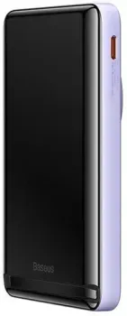 Baseus Magnetic Bracket Wireless Fast Charge 10000mAh PPCX080005 (сиреневый)