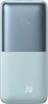 Baseus Bipow Pro Digital Display Fast Charge 10000mAh (бирюзовый)