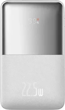 Baseus Bipow Pro Digital Display Fast Charge 20000mAh (белый)