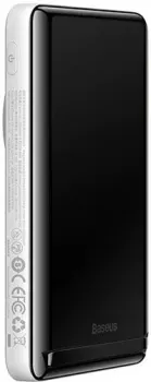 Baseus Magnetic Bracket Wireless Fast Charge 10000mAh (белый)