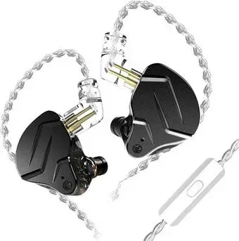 KZ Acoustics ZSN Pro X (с микрофоном, черный)
