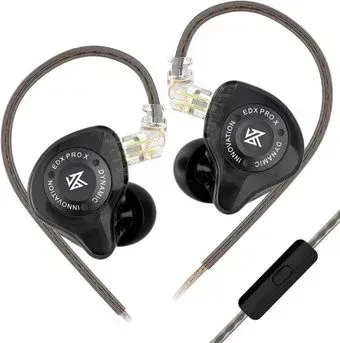 KZ Acoustics EDX Pro X (с микрофоном, черный)