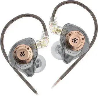 KZ Acoustics EDX Pro X (без микрофона, серый)