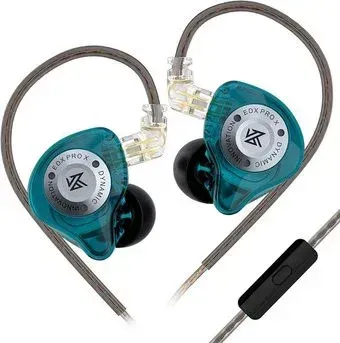 KZ Acoustics EDX Pro X (с микрофоном, бирюзовый)