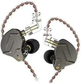 KZ Acoustics ZSN Pro (без микрофона, серебристый/черный)