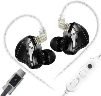 KZ Acoustics Axas Gaming USB Type-C (с микрофоном, черный)