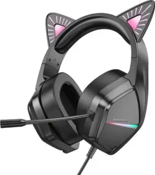 Borofone Phantom Cat BO106 (черный/розовый)