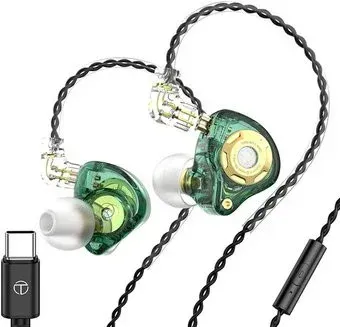 TRN MT1 Pro USB Type-C (зеленый, с микрофоном)